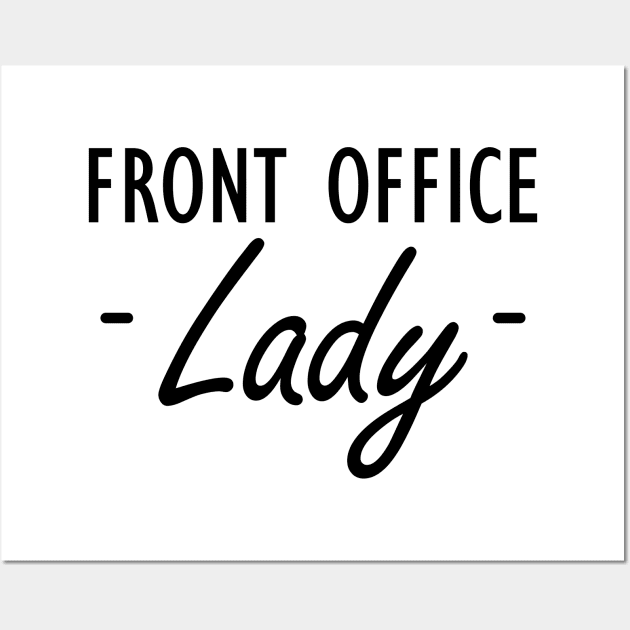 School Secretary - Front Office Lady Wall Art by KC Happy Shop